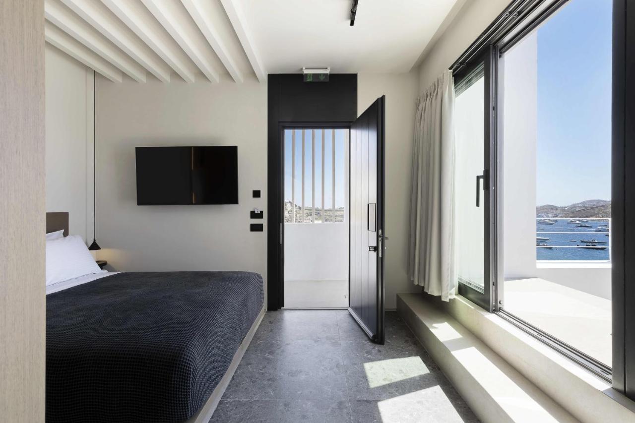Cubic Mykonos Seafront Design Suites Ornós Eksteriør bilde
