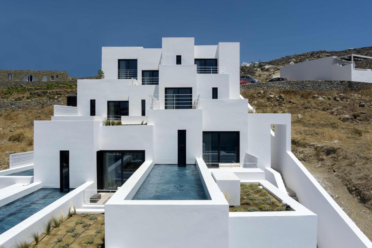 Cubic Mykonos Seafront Design Suites Ornós Eksteriør bilde