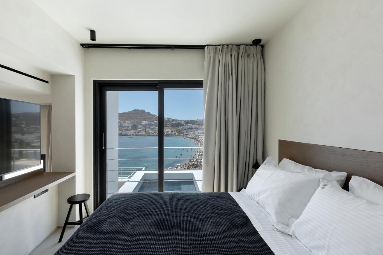 Cubic Mykonos Seafront Design Suites Ornós Eksteriør bilde