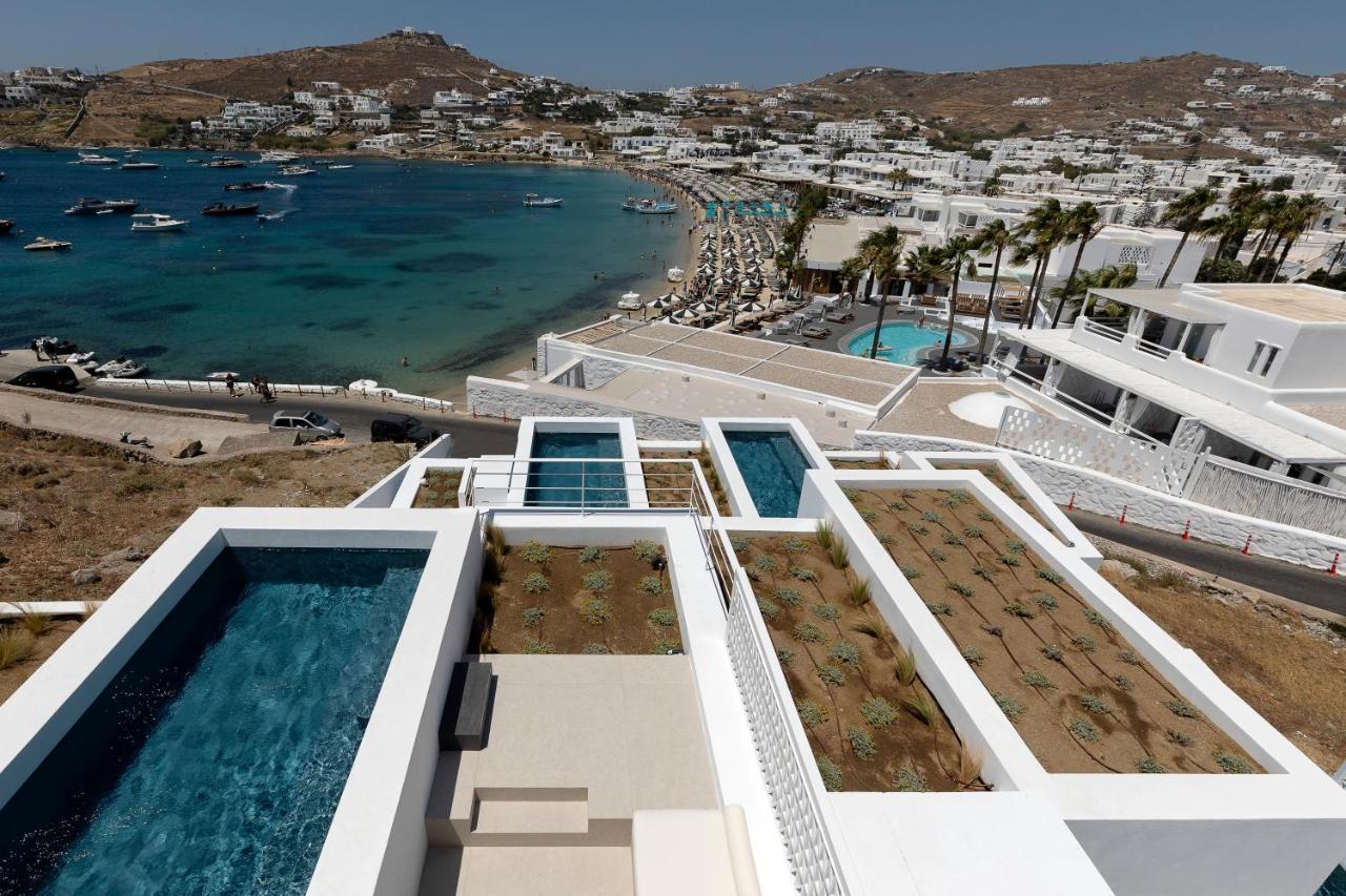 Cubic Mykonos Seafront Design Suites Ornós Eksteriør bilde