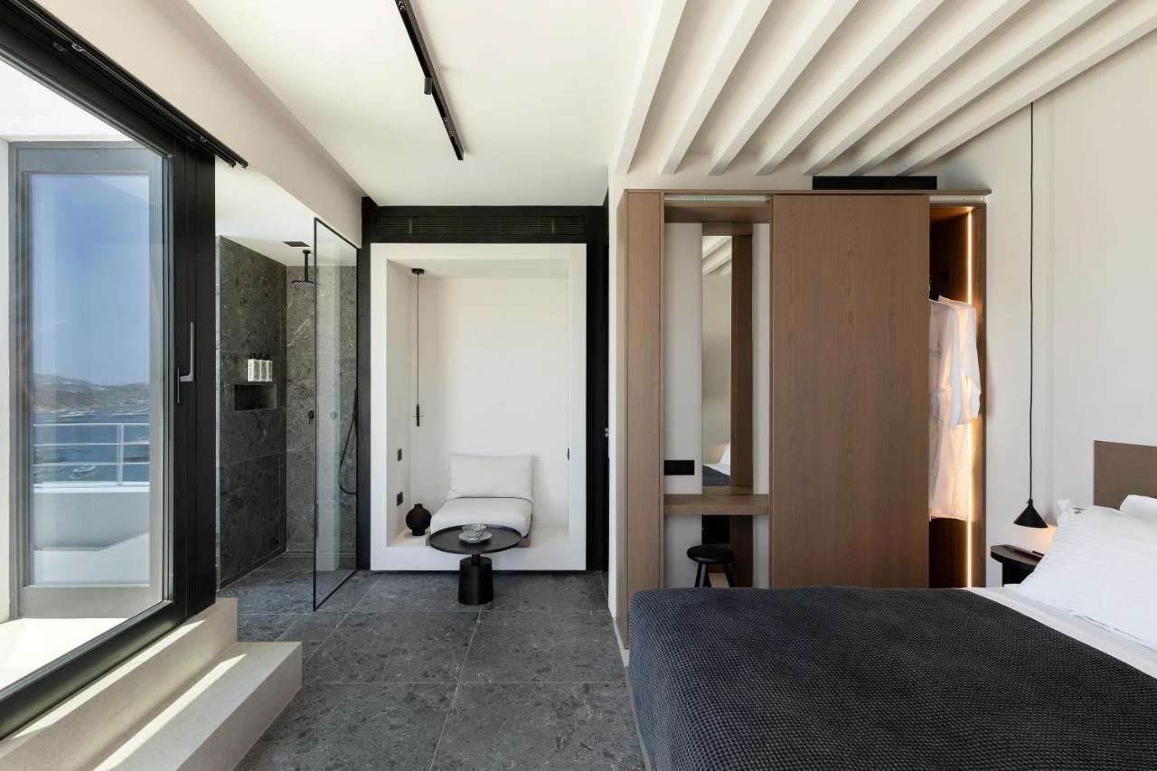 Cubic Mykonos Seafront Design Suites Ornós Eksteriør bilde
