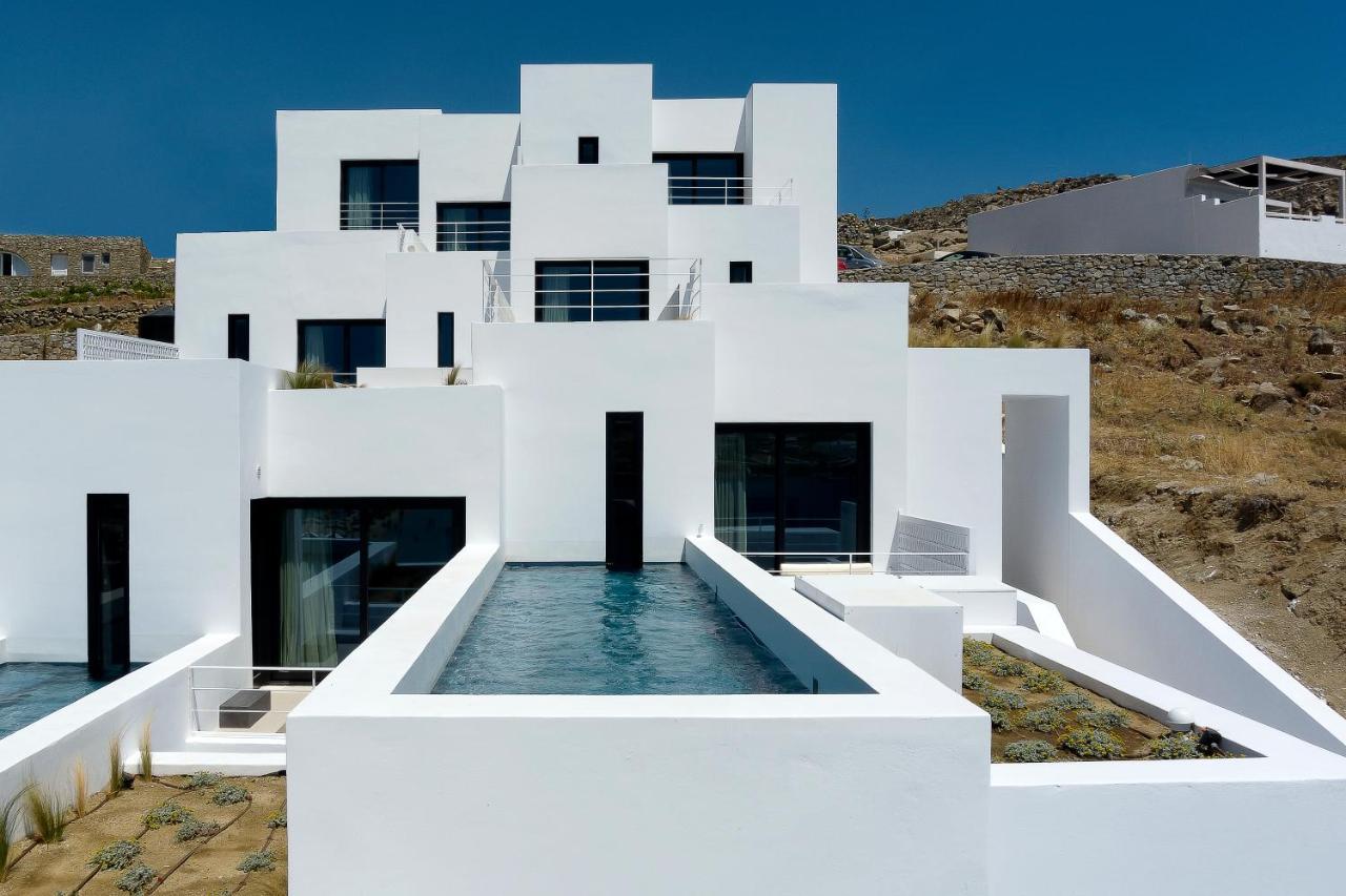 Cubic Mykonos Seafront Design Suites Ornós Eksteriør bilde